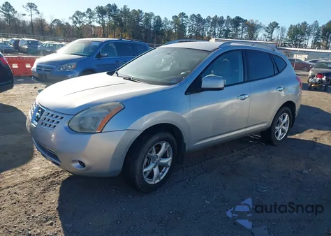 2010 Nissan Rogue Sl из США, поврежденный, VIN JN8AS5MV5AW102933